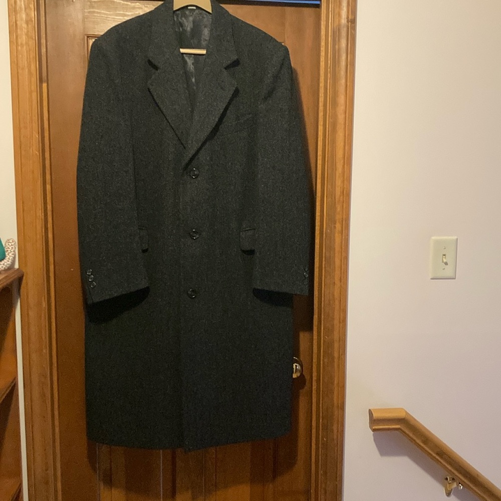 Mens 100%wool Overcoat TownCraft